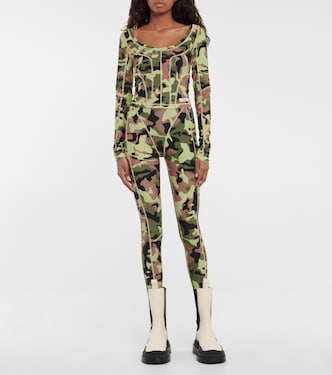 Crop top Tamisha de camuflaje | Rotate