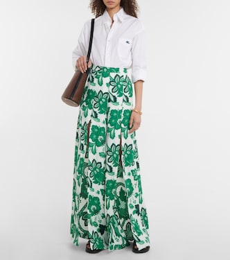 Bedruckte Hose mit weitem Bein | Etro