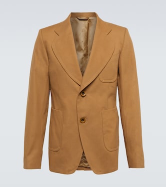 Starline cotton and cashmere blazer | Wales Bonner