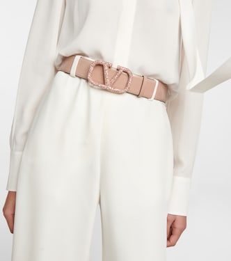 VLogo reversible leather belt | Valentino Garavani