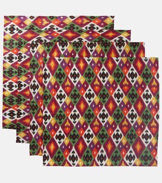 Diamond Ikat set of 4 napkins | Cabana