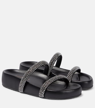 Sandali con plateau in pelle | Gianvito Rossi