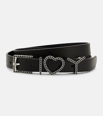 Cintura in pelle Y Heart con decorazioni | Y/Project