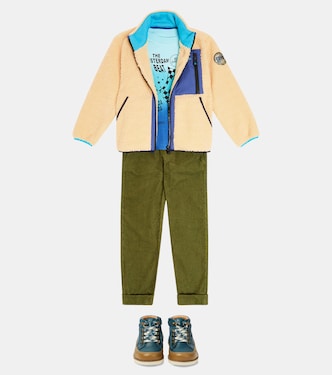 T-shirt in jersey di cotone con stampa | Scotch & Soda Kids