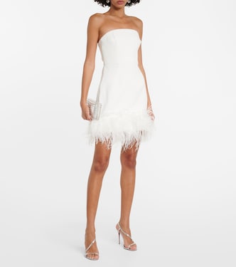 Robe de mariée Evelyn à plumes | Rebecca Vallance