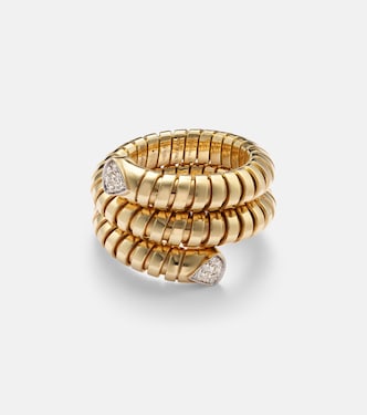 Bague Trisola en or 18 ct et diamants | Marina B