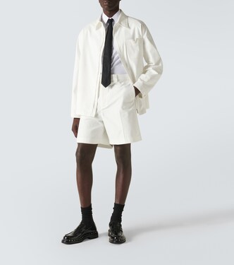 Bermudas de lona de algodón | Valentino