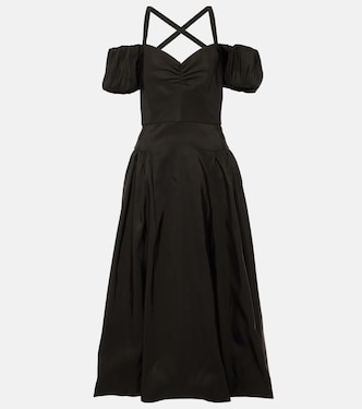 Vestido midi de seda | Markarian