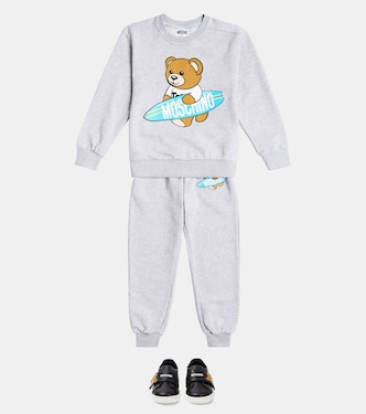 Set Teddy Bear aus Sweatshirt und Jogginghose | Moschino Kids