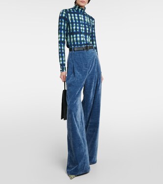 White Label Weite Hose Aria aus Chenille | Proenza Schouler
