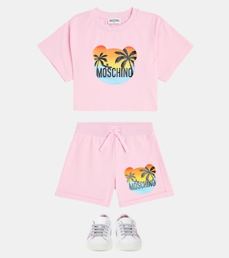 Bedrucktes T-Shirt aus Jersey | Moschino Kids