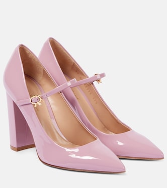 Ribbon Jane patent leather pumps | Gianvito Rossi
