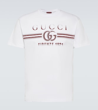 T-Shirt aus Baumwoll-Jersey | Gucci