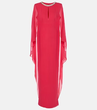 Verzierte Robe aus Seiden-Chiffon | Roland Mouret