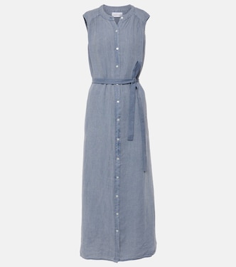 Robe longue Luna en lin | Velvet
