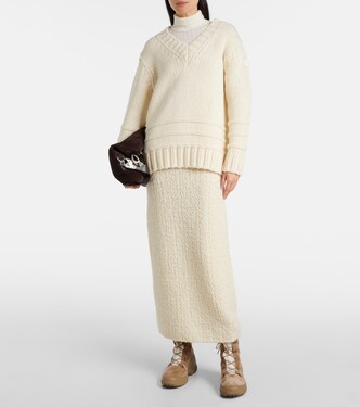 Pull en laine mélangée | Moncler