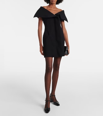 Abito corto con scollo bardot | Ferragamo