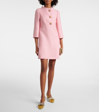 Crepe Couture embellished minidress | Valentino