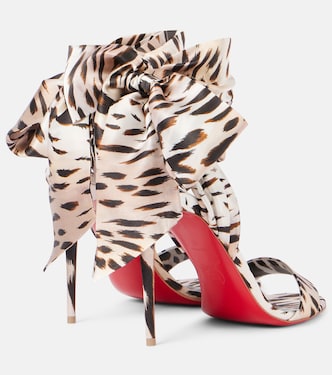 Sandales Du Desert 100 en satin | Christian Louboutin
