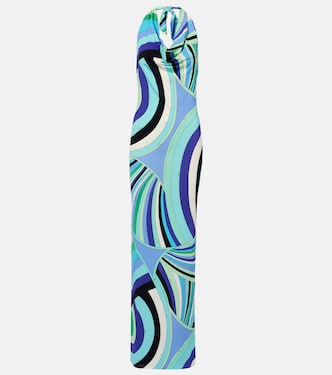 Iride open-back maxi dress | Pucci