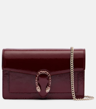 Dionysus Mini patent leather crossbody bag | Gucci