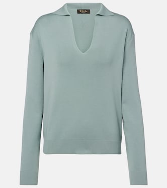 Polo de seda y algodón  | Loro Piana