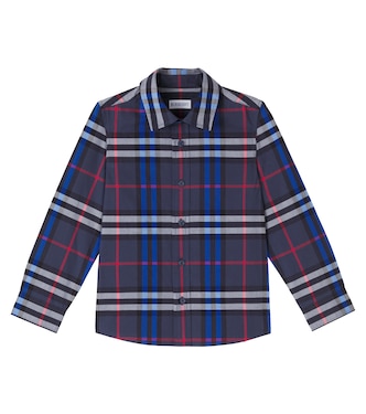 Hemd Burberry Check aus Baumwolle | Burberry Kids