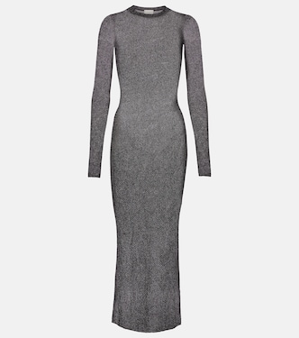Fanelie knitted lamé maxi dress | Isabel Marant