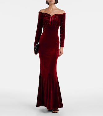 Vestido de fiesta de terciopelo | Roland Mouret