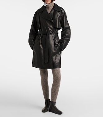 Mumu cashmere tweed tights | The Row