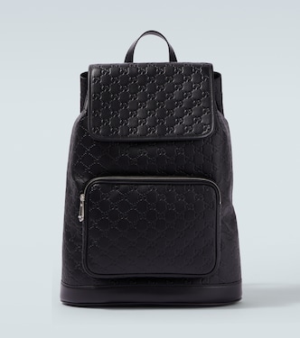 GG Medium leather backpack | Gucci