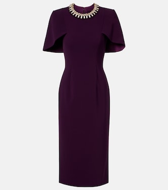 Thalia crystal-embellished midi dress | Jenny Packham
