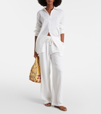 Leona cotton shirt | Melissa Odabash