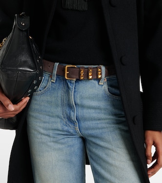 Flaneuse Rockstud suede belt | Valentino Garavani