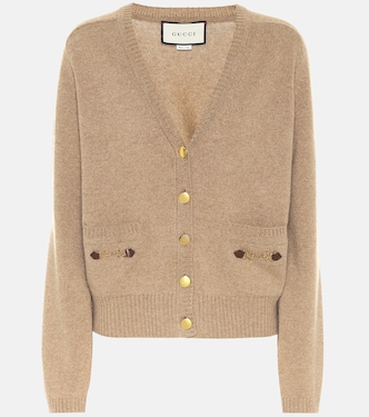 Cardigan Horsebit aus Kaschmir | Gucci