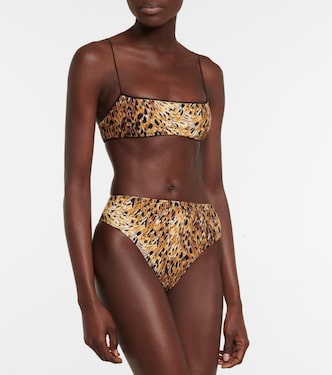 Top bikini The C con stampa | Tropic of C