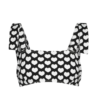 Top bikini Audrey con stampa | Alexandra Miro