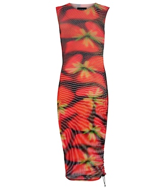 Abito Heatwave in mesh con stampa | Louisa Ballou