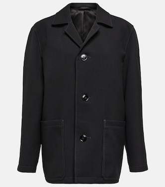 tailored cotton-blend jacket | Lemaire