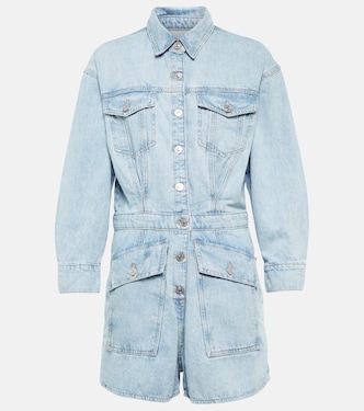 Denim playsuit | 7 For All Mankind