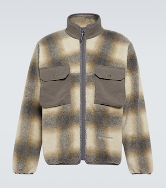 Chaqueta de forro polar a cuadros | And Wander