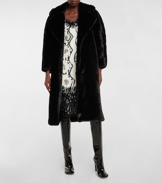 Faux fur coat | Dries Van Noten