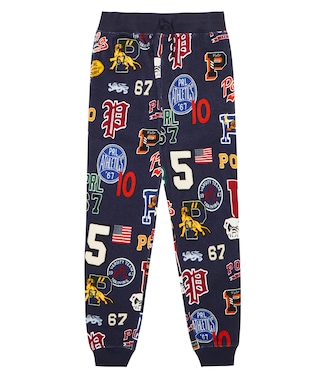Embroidered sweatpants | Polo Ralph Lauren Kids