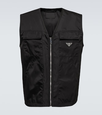 Re-Nylon V-neck vest | Prada