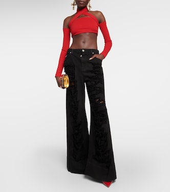 Halterneck crop top | Dolce&Gabbana