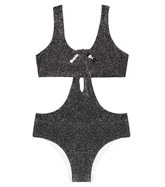 Lurex® cutout swimsuit | Monnalisa