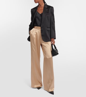Flavie charmeuse wide-leg pants | Nili Lotan