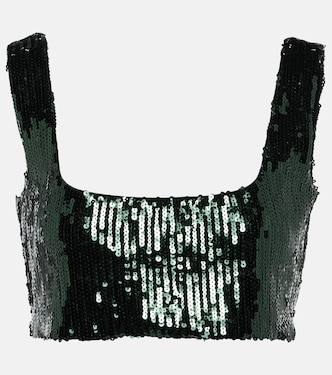 Top Beating Heart con paillettes | Galvan