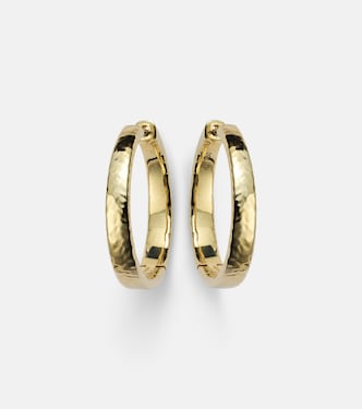 Orecchini a cerchio Yana formato jumbo in oro 18kt | Octavia Elizabeth