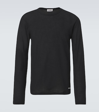T-shirt en coton à logo | Jil Sander